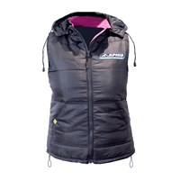APICO INSULATED BODY WARMER LADIES BLACK/PINK LARGE
